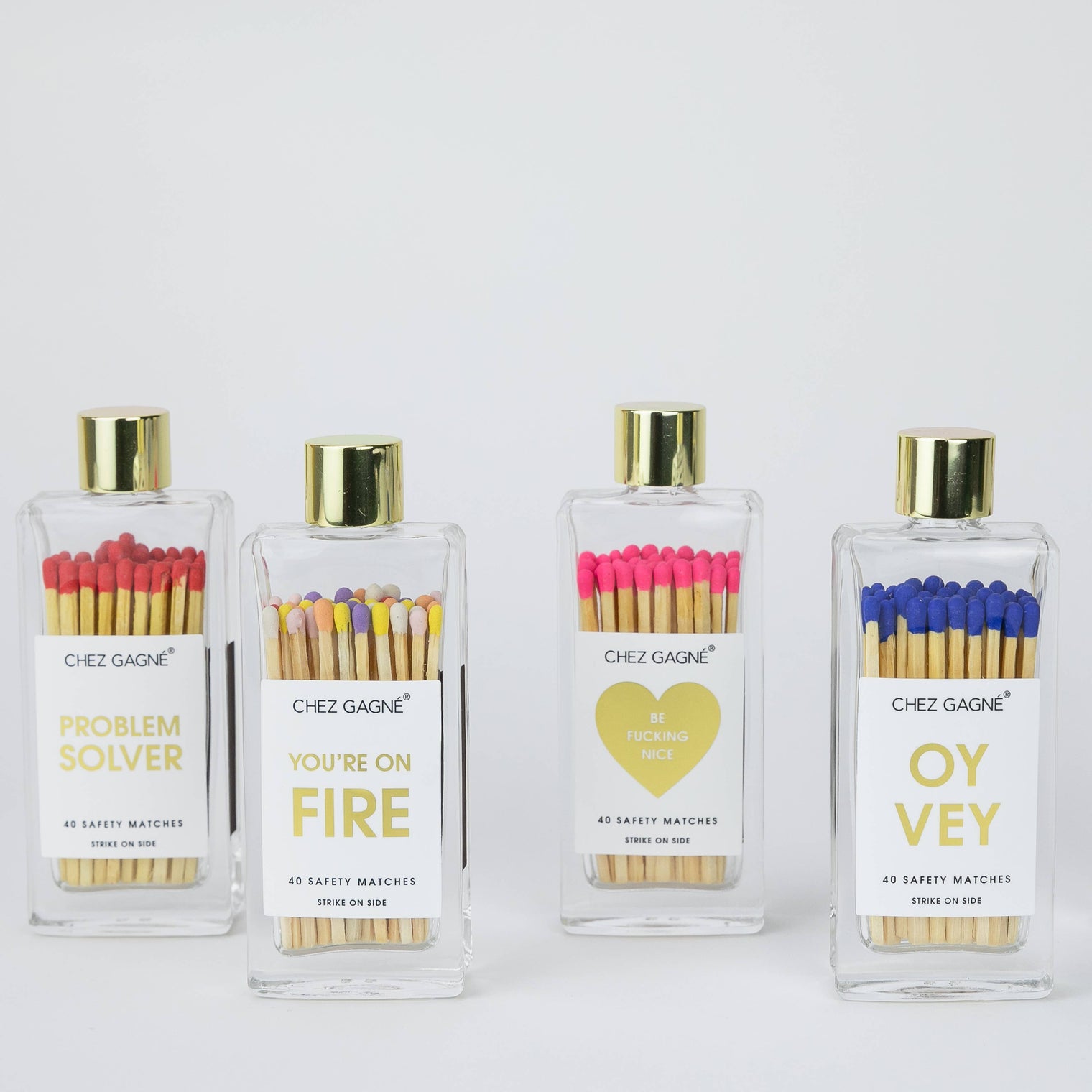 Burnt Out Matches Black Gifts + Accessories Chez Gagné