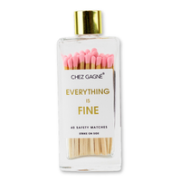 Everything is Fine Matches Pink Gifts + Accessories Chez Gagné
