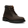 Men's water resistant leather boot STELLAN LACE BROWN by SHOE THE BEAR