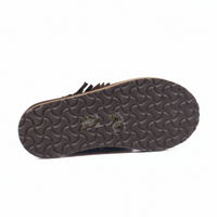 Fallon Fringe Mule Chocolate Suede Women's Shoes Free People
