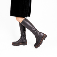 Buzz Knee High Black Women's Boots Ateliers    