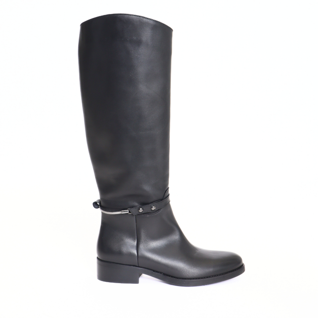 Solara Black Naplack Women's Boots Ateliers