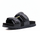 Lisa Leather Black Women's Sandals Woden    