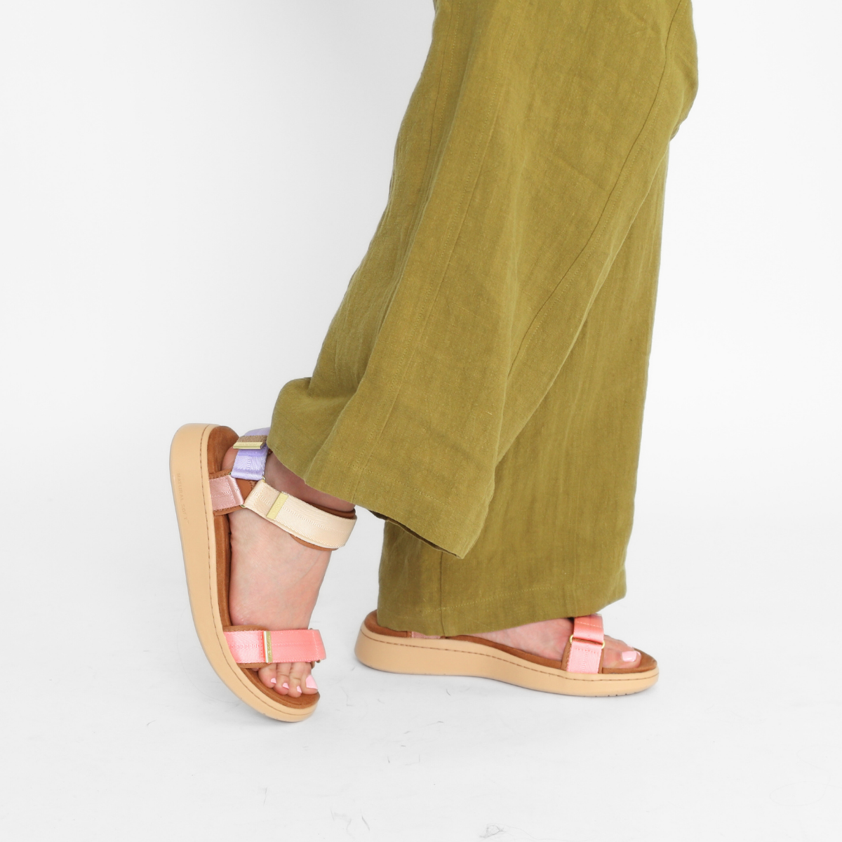 Line Butter Multi Women's Sandals Woden