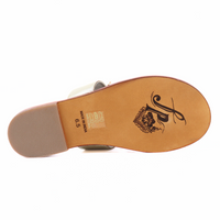 Sadie Fringe Gold Metallic Women's Sandals Free People