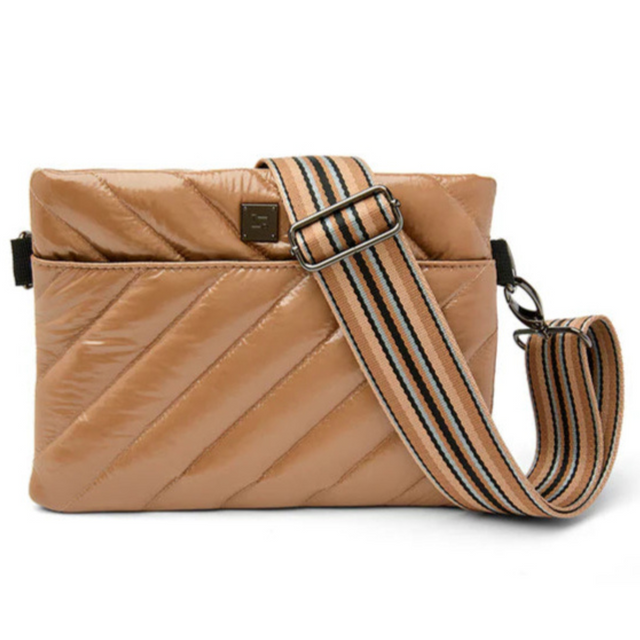 Bum Bag 2.0 Diagonal Glossy Caramel Gifts + Accessories Bags Think Royln