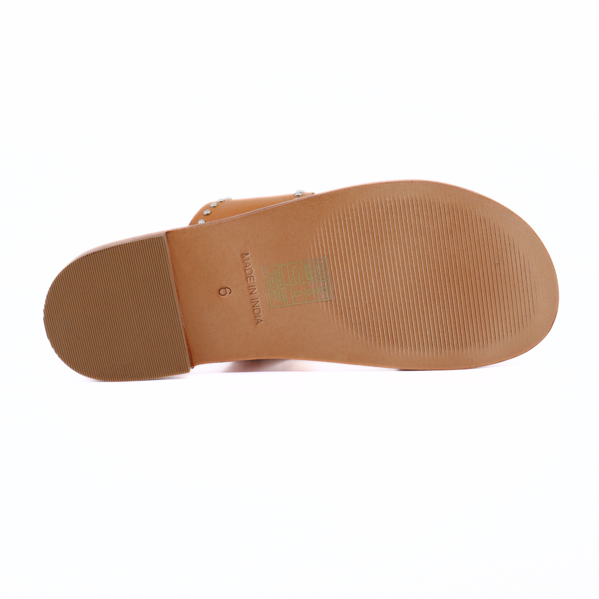 Amelie Tiny Stud Sandal Cognac Women's Sandals Free People