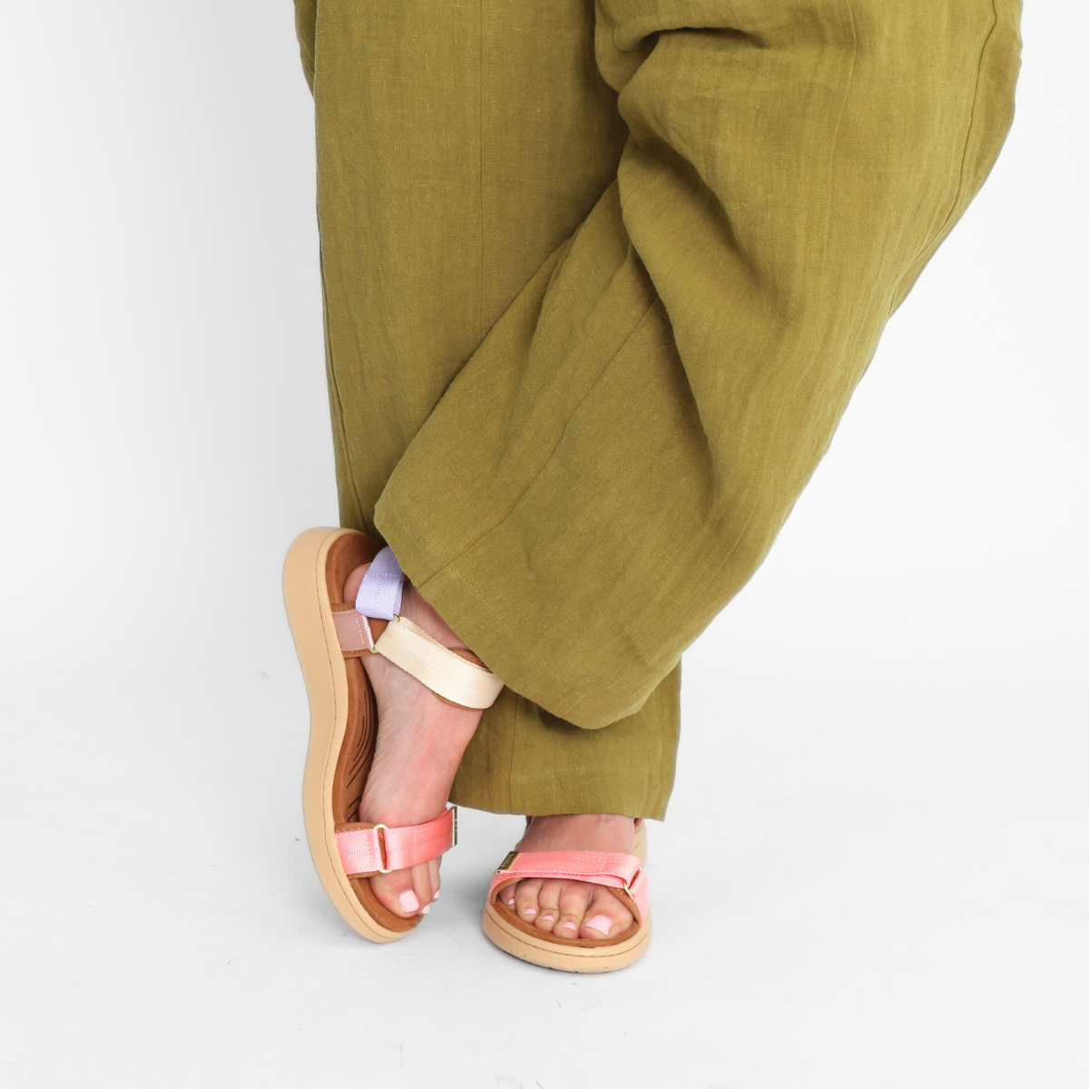 Line Butter Multi Women's Sandals Woden