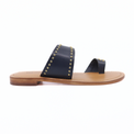 Amelie Tiny Stud Sandal Black Women's Sandals Free People