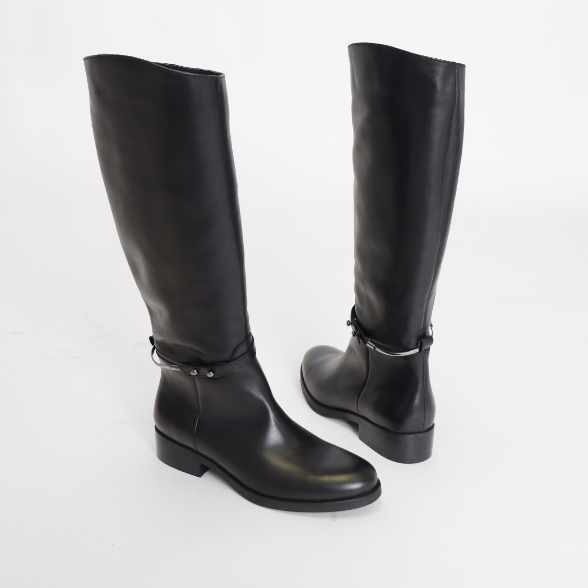 Solara Black Naplack Women's Boots Ateliers