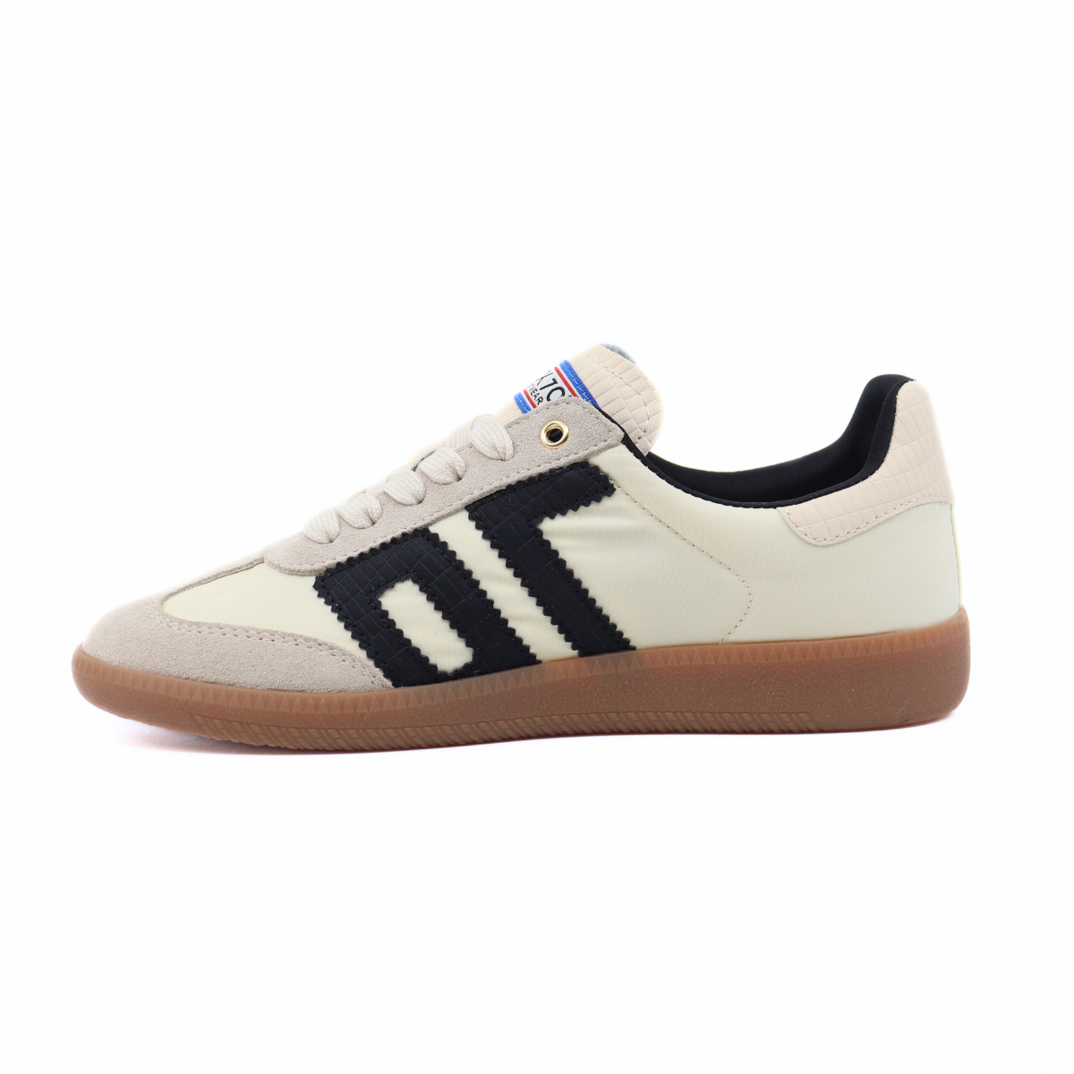 Ghost Beige Black Women's Sneakers Back 70