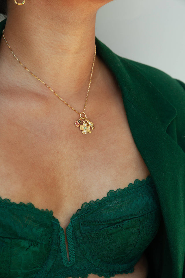 Lucky - Cz - Charm Gifts + Accessories Jewelry Jūratė Los Angeles