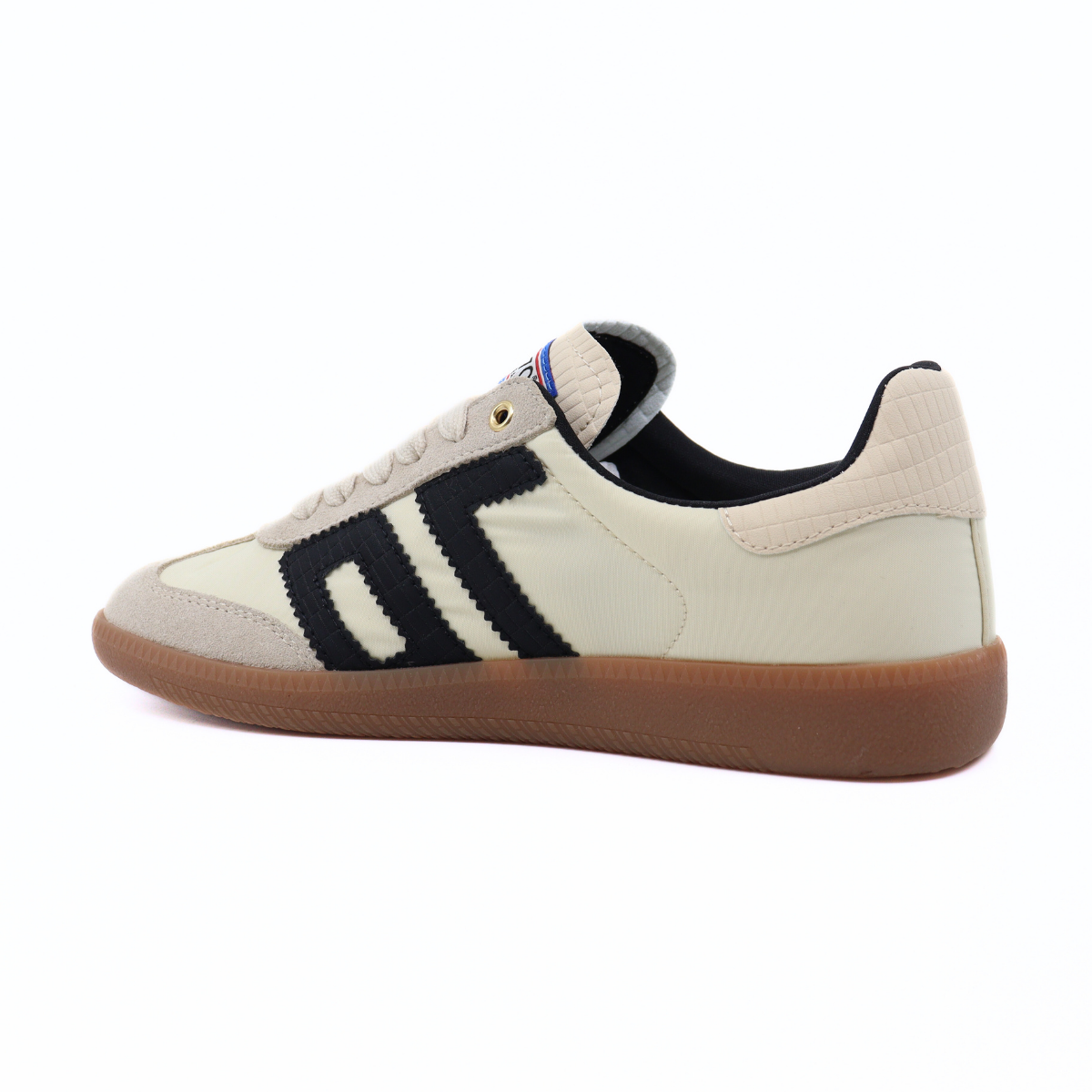 Ghost Beige Black Women's Sneakers Back 70