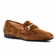 Cannes Tan Suede Women's Shoes Loafers Ateliers    