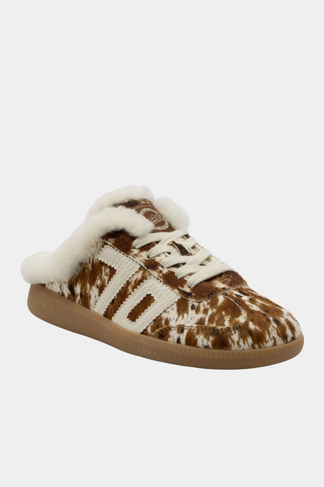 Easter Fl Cow Cuoio Women's Sneakers Back 70