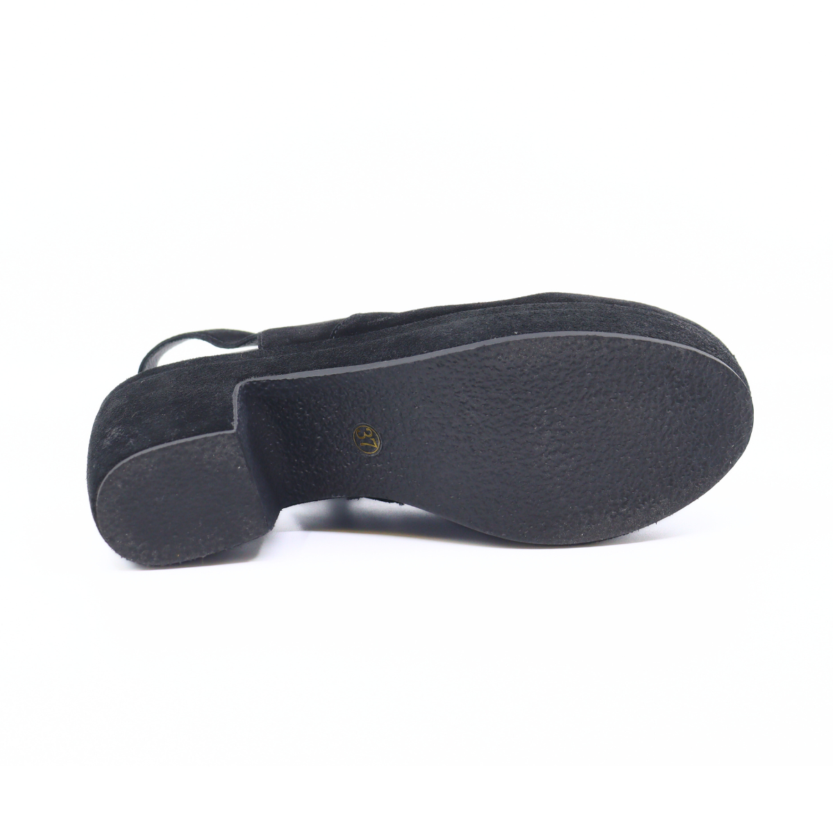 Vida Black Suede Women's Shoes Platforms Antelope
