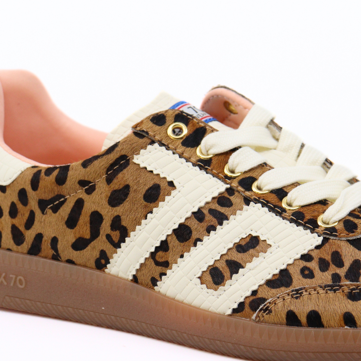 Cloud Leopard Women's Sneakers Back 70    