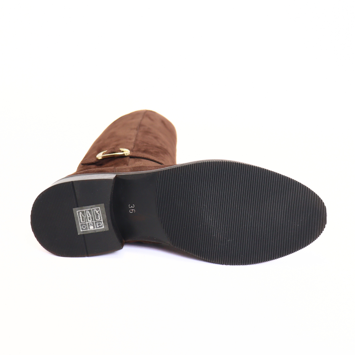 Seneca Brown Kid Suede Women's Boots Ateliers