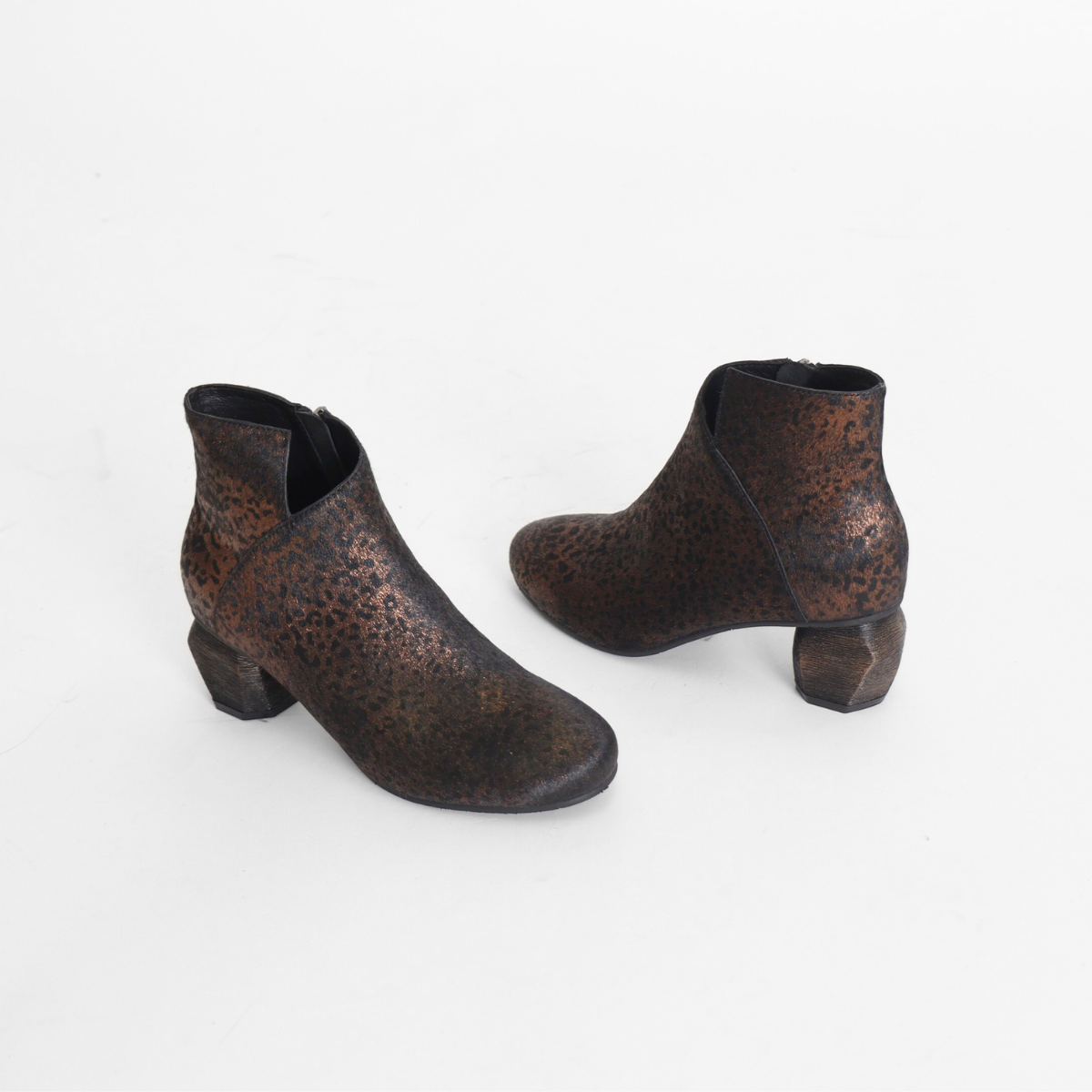 Greta Black Women's Boots Heels Antelope