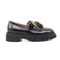 Siena-M Portobello Negro Women's Shoes Loafers Homers