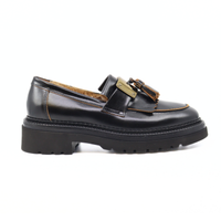 Siena-M Portobello Negro Women's Shoes Loafers Homers