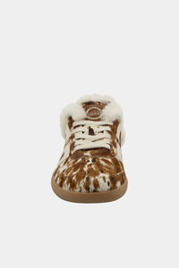 Easter Fl Cow Cuoio Women's Sneakers Back 70