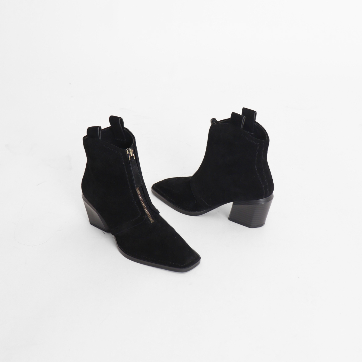 Jordan Black Women's Boots Heels Antelope