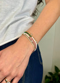 Catalina Emerald Bracelet Gifts + Accessories Jewelry Jūratė Los Angeles
