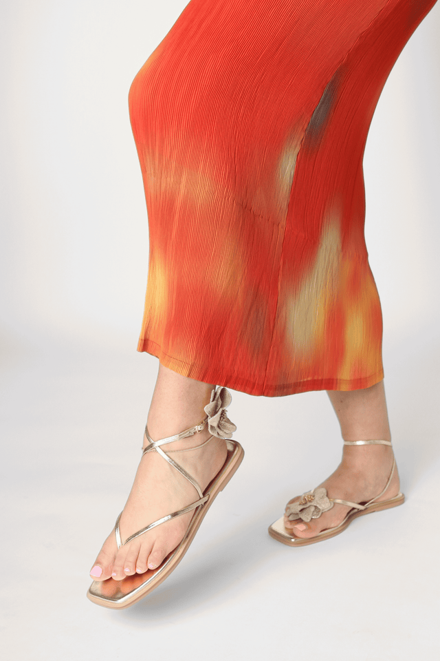Mismatch Magnolia Sandal Gold Women's Sandals Free People