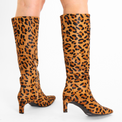 Seville Cheetah Women's Boots Heels Intentionally Blank