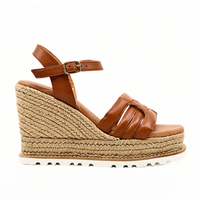 Padma Tan Women's Sandals Heels Ateliers    