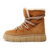 Women's suede and sherpa boot TOVE SNOW TAN by SHOE THE BEAR