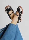 Pulse Black Moo Women's Shoes Flats Intentionally Blank