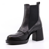 Women's black heeled bootie DALTON BLACK by ATELIERS