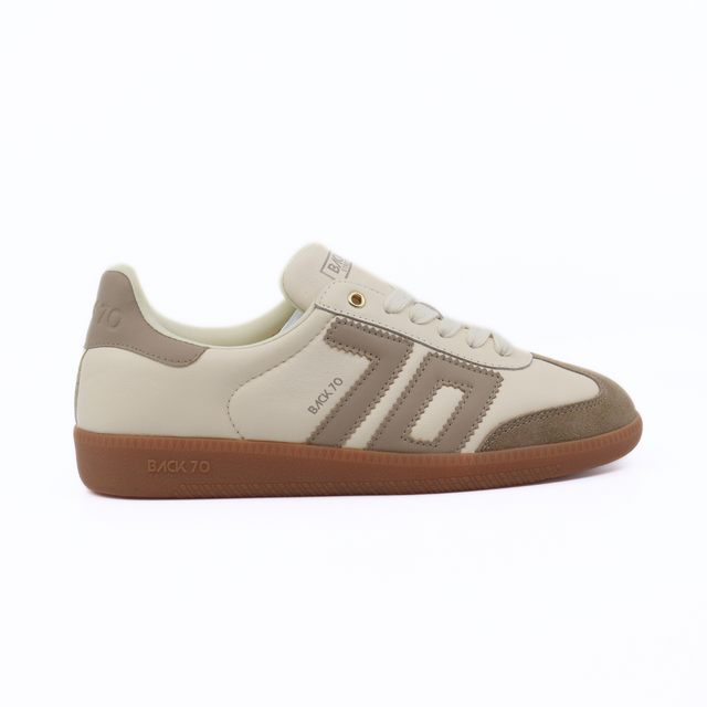 Cloud Milk Taupe Women's Sneakers Back 70