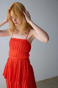 Simona Top Red Women's Tops Oh Seven Days