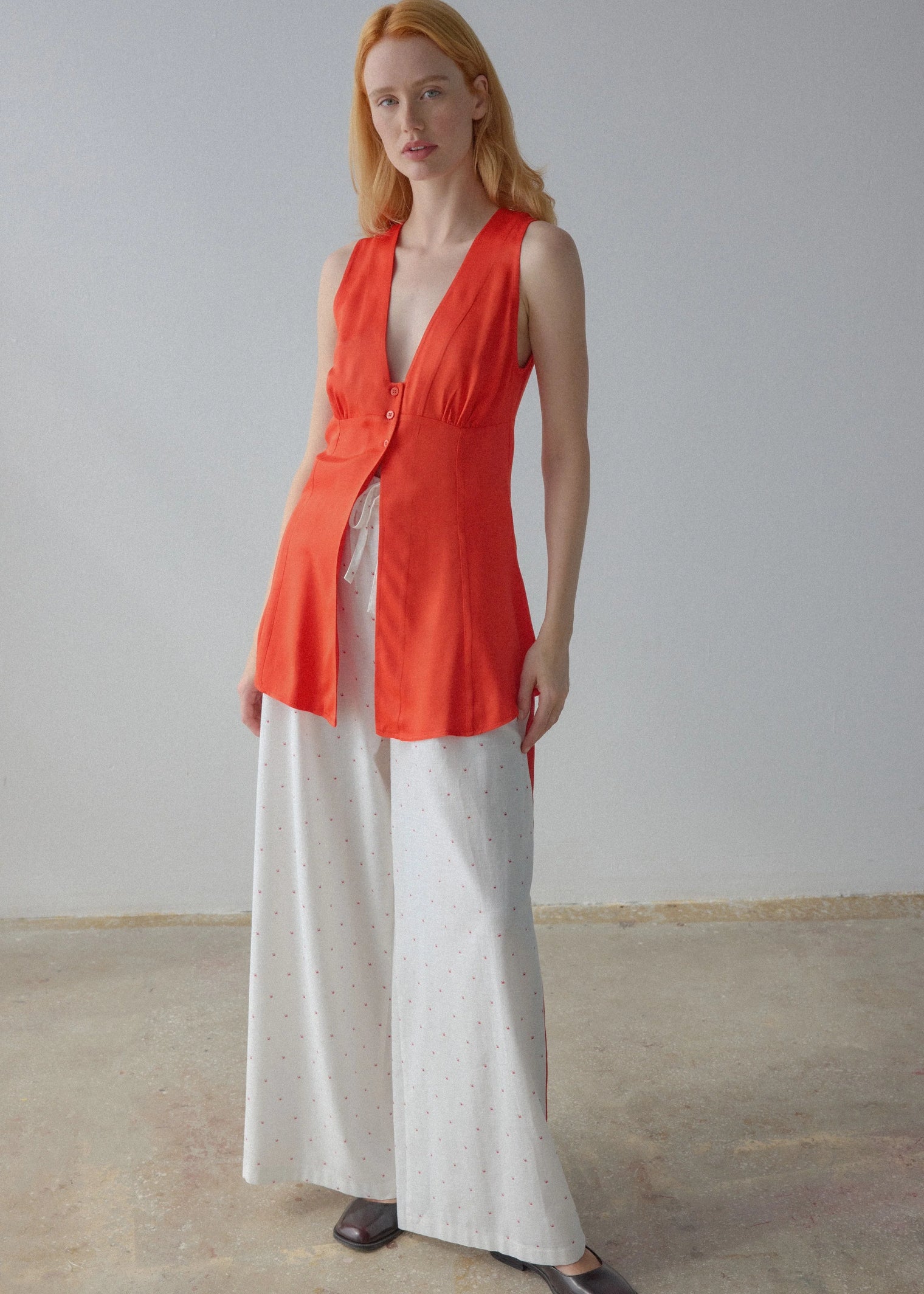 Helen Top Red Women's Tops Oh Seven Days