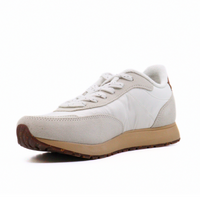 Nellie Vintage Blanc/Beige Women's Sneakers Woden    