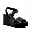 Baldwin Black Women's Sandals Heels Antelope    