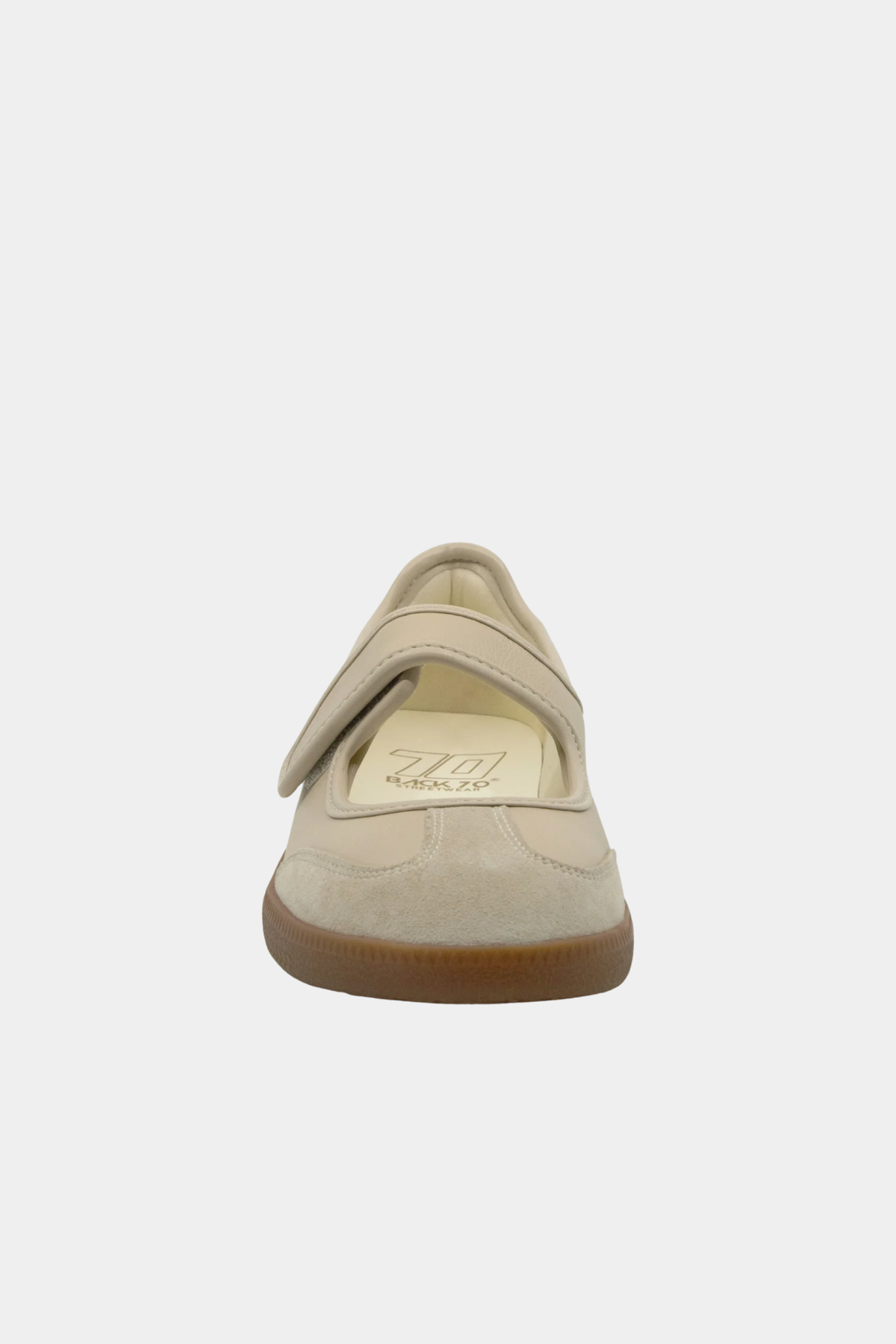 Aya Beige Milk Women's Sneakers Back 70