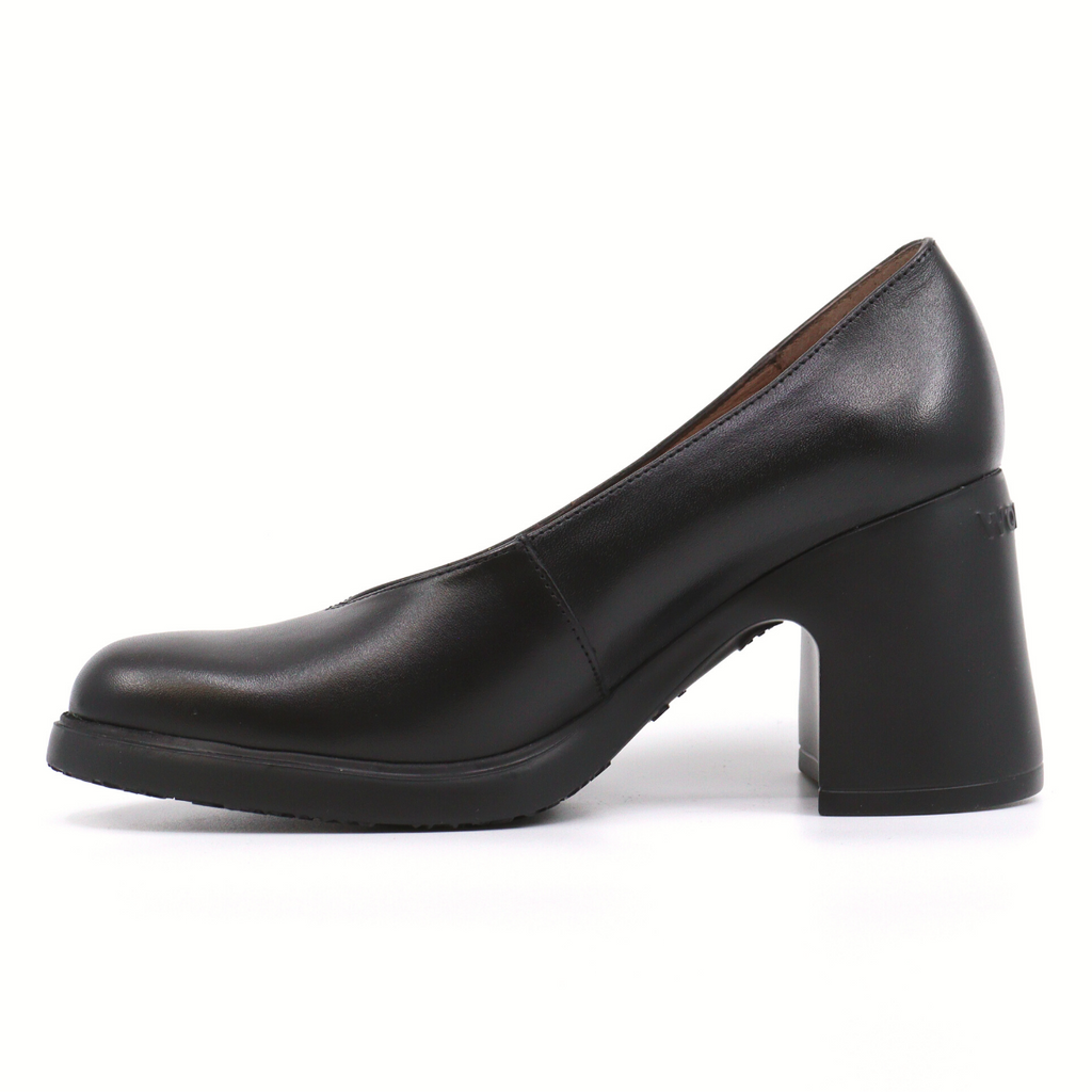 Women's block heel pump BORA BLACK by WONDERS