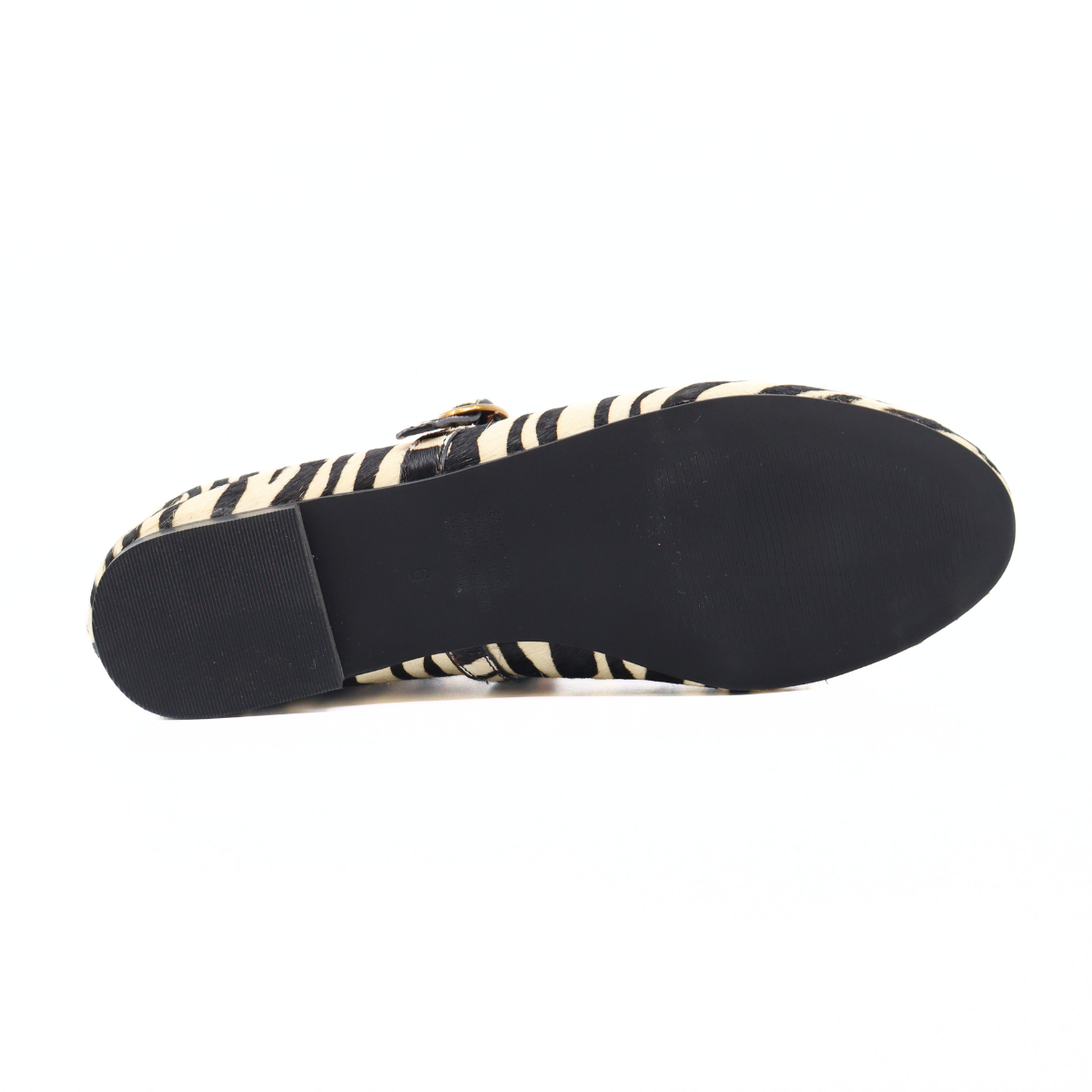 Larisa Calf Hair Mary Jane Flat Women's Shoes Flats Intentionally Blank