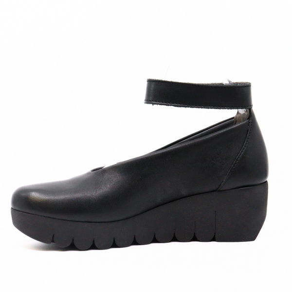 Vily Black Women's Shoes Platforms Fly London    