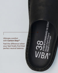 Saint Tropez Leather Preto Black Women's Shoes VIBAe