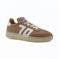 Denver Sacco Beige Women's Sneakers Platforms Back 70