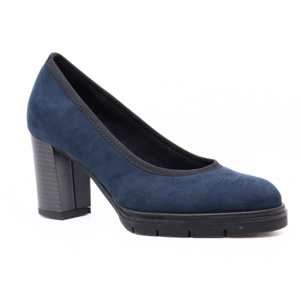 Reese Navy Women's Shoes Heels Ateliers    