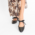 Peak Black Women's Shoes Flats Intentionally Blank