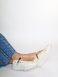 Tura Lex Cream Women's Shoes Platforms 4CCCCEES