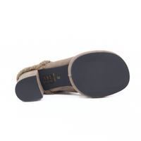 Mod Winter Mule Taupe Women's Shoes Platforms All Black