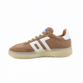 Denver Sacco Beige Women's Sneakers Platforms Back 70